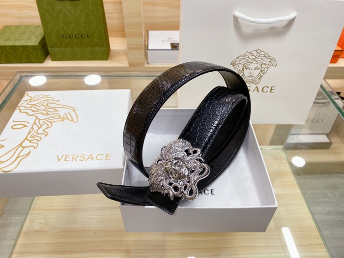 Annareps Great quality V*ersace Belts Top Version Free shipping