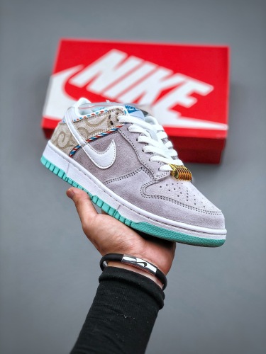 Nike SB Dunk low barber shop grey (annareps ) Free shipping