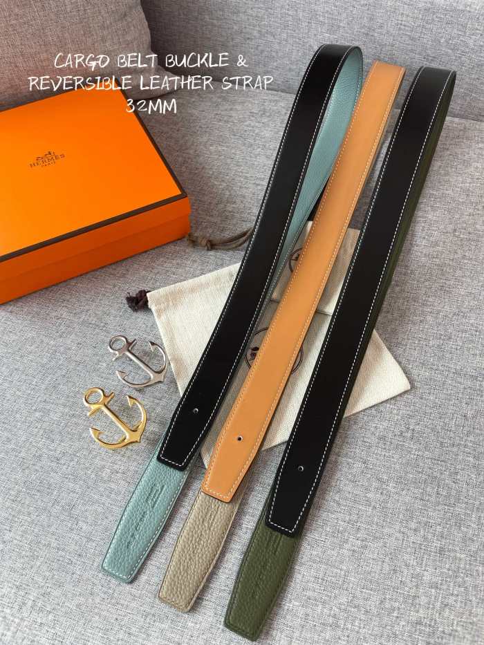Annareps Great quality H*ermes Belts Top Quality 3.2CM Free shipping