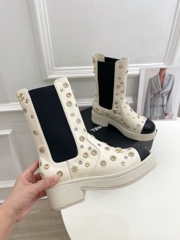 Women C*hanel Top Boots ( annareps) Free shipping