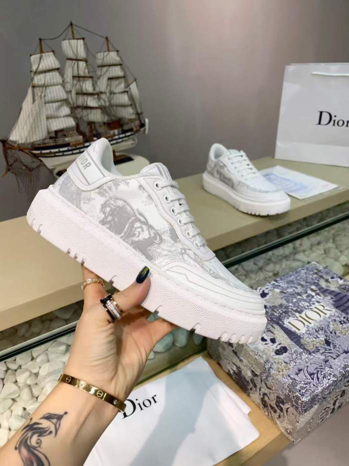 Annareps Great quality Men Women D*or Top Sneaker Free shipping