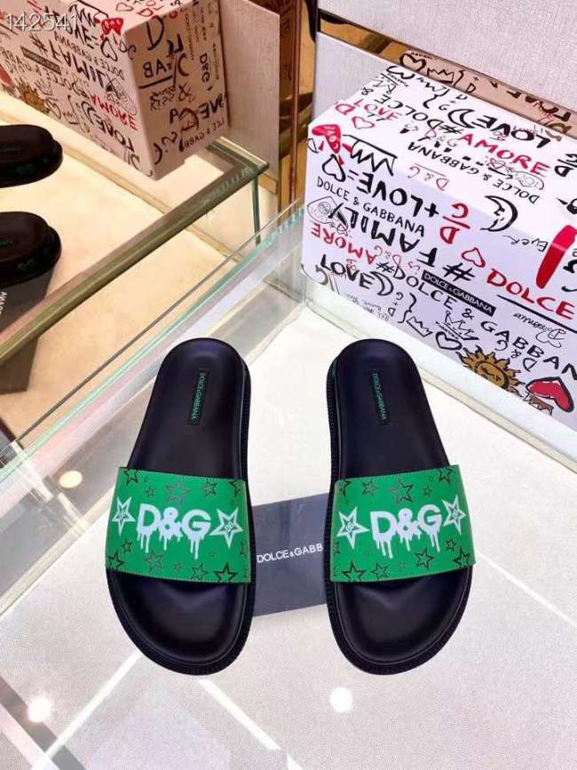 Men D*G Top Slippers (annareps) Free shipping
