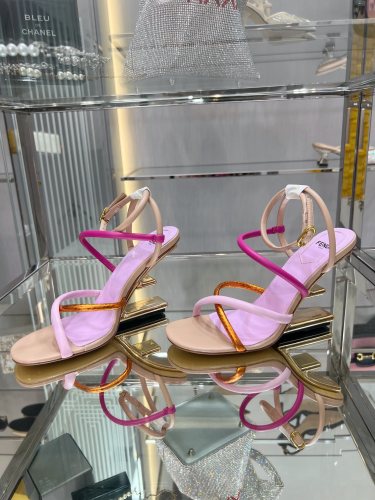 Annareps Great quality Women F*endi Top Quality Sandals Free shipping
