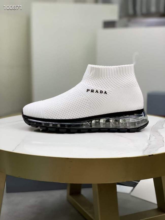 Men P*rada Top Sneakers (annareps) Free shipping