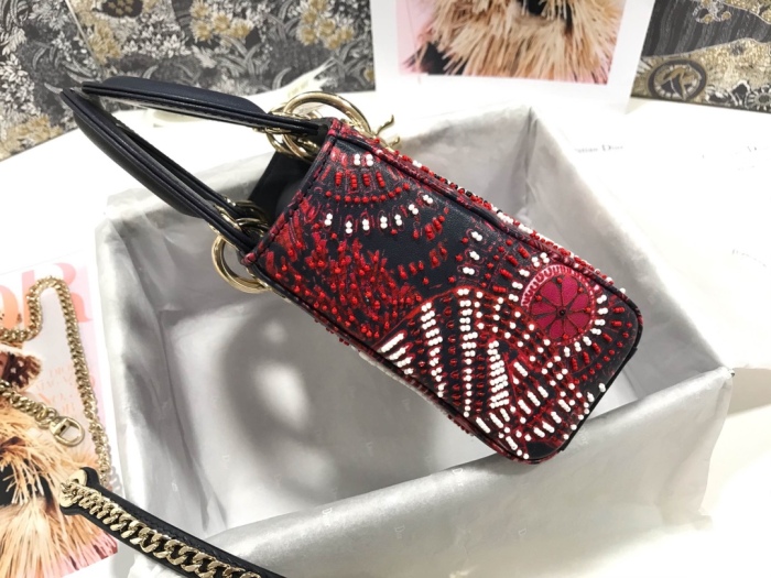 Annareps Great quality D*ior Top Bag 17*15*7cm Free shipping