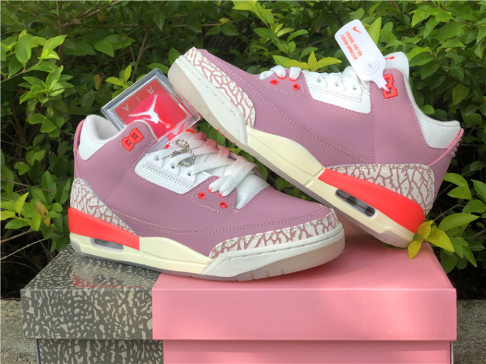 Annareps Great quality Air Jordan 3 WMNS “Rust Pink” CK9246-600 Free shipping