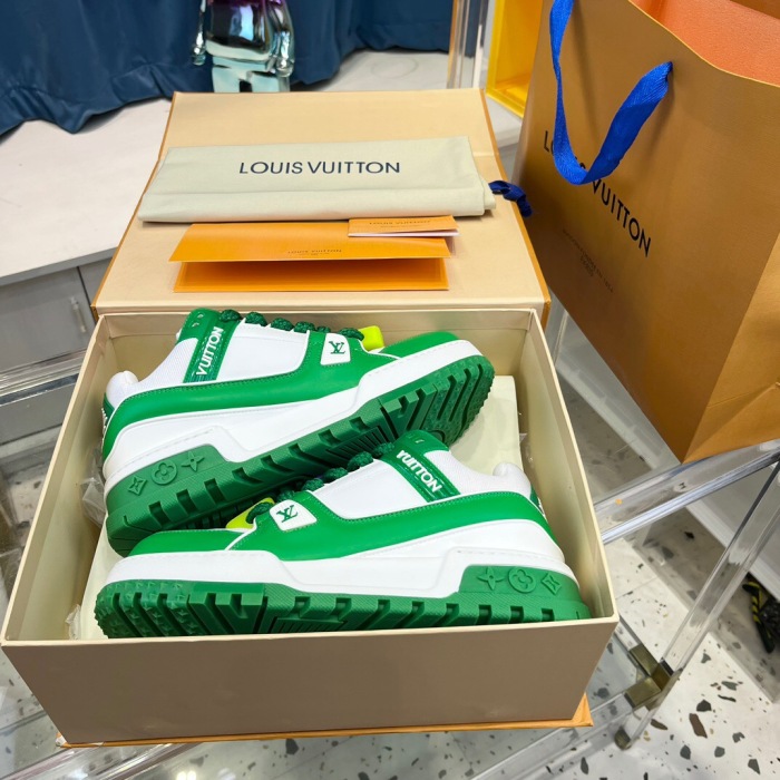 Men Wome L*ouis V*uitton Top Sneaker   Free shipping