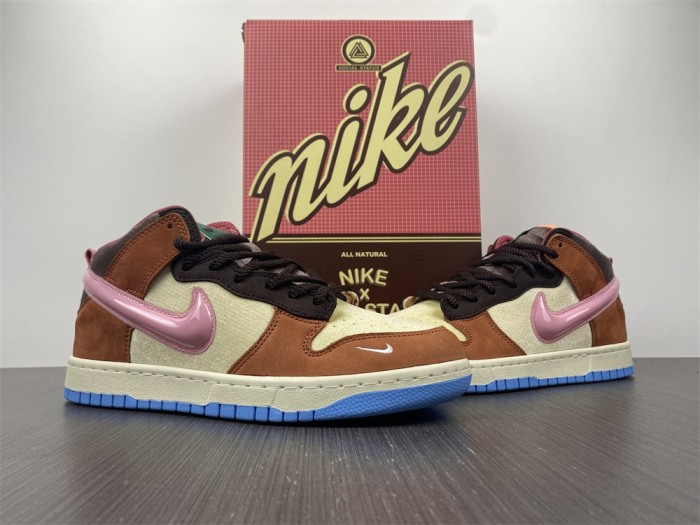 Free shipping from annareps Social Status x Nk SB Dunk Mid DJ1173-700 Free shipping