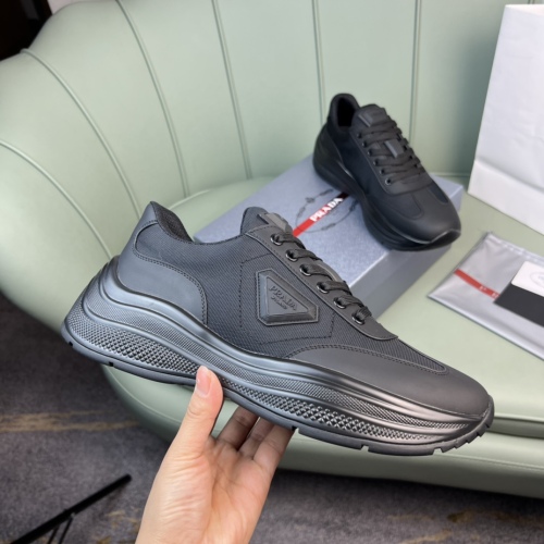 Men P*rada Top Sneaker （ annareps ） Free shipping