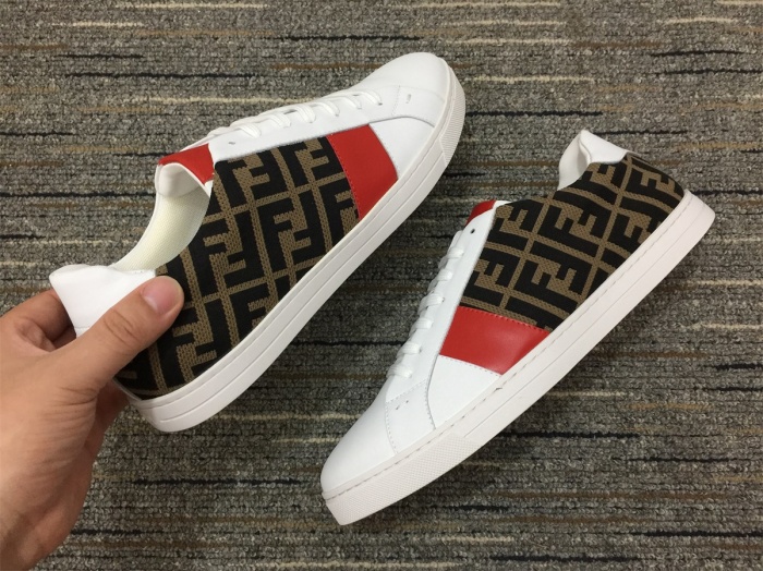 Annareps Great quality Men F*endi Top Sneaker Free shipping