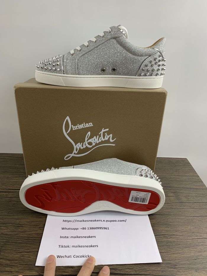 Annareps Great quality Copy Christian ·Louboutin men women TOP sneakers Free shipping