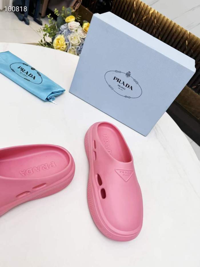 Men Women P*rada Top Slippers （ annareps ） Free shipping