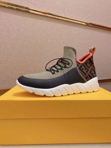 Annareps Great quality Men F*endi Top Sneaker Free shipping