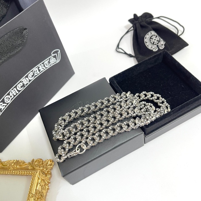Annareps Great quality Necklace C*hrome H*earts Free shipping