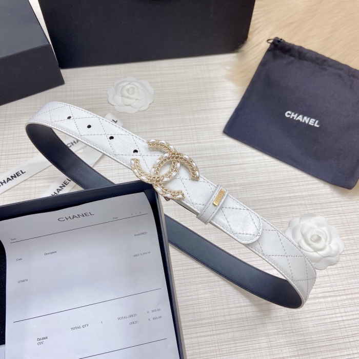 Annareps Great quality C*hanel Belts Top Quality 30MM Free shipping