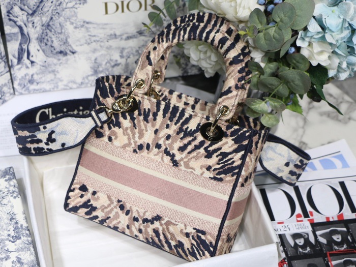 Annareps Great quality D*ior Lady D-Lite handbag Top Quality 24*11*20cm Free shipping