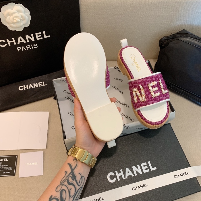 Annareps Great quality Women C*hanel Top Sandals Free shipping