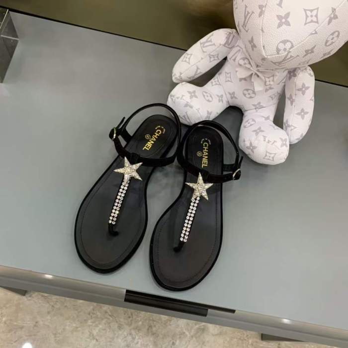 Annareps Great quality Women C*hanel Top Sandals Free shipping