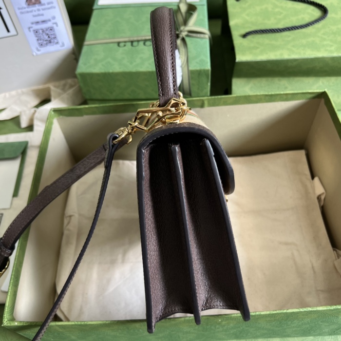Annareps Great quality G*ucci Top Bag 25*17.5*7CM Free shipping