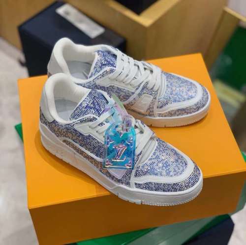 Annareps Great quality Men L*ouis V*uitton Top Sneaker Free shipping
