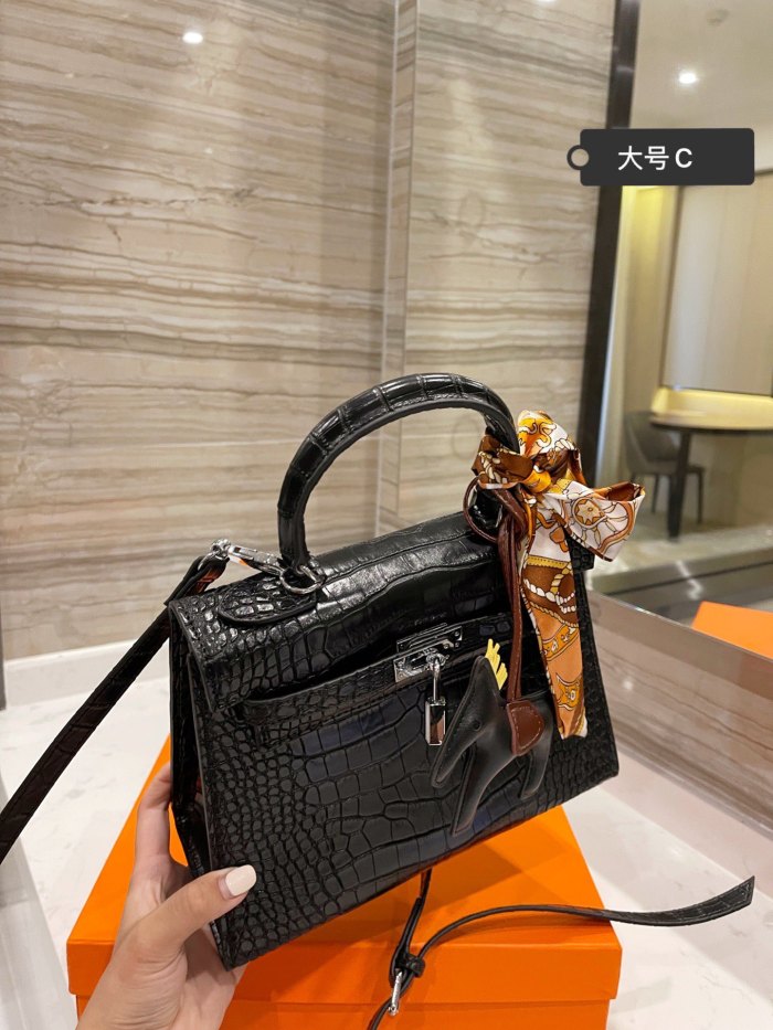 Annareps Great quality H*ermes Top Bag 25CM Free shipping