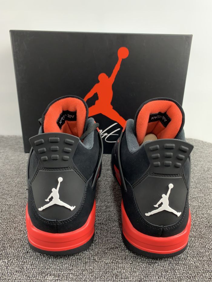 Annareps Great quality Air Jordan 4 Red Thunder AJ4 Free shipping