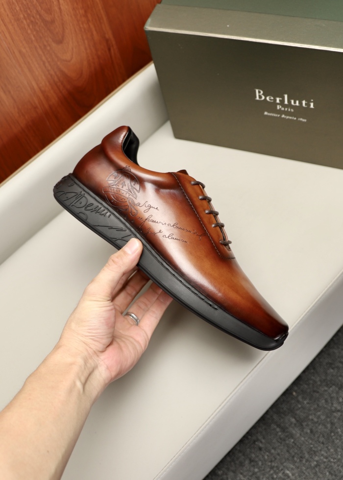 Annareps Great quality Men B*erluti Top Loafer Free shipping