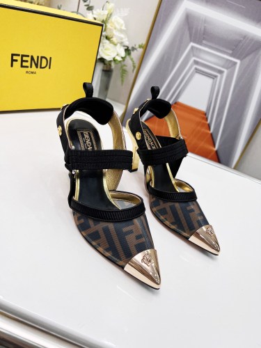 Annareps Great quality Women F*endi Top Quality Sandals Free shipping