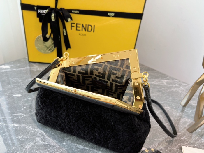 Annareps Great quality F*endi Bag Top Quality 25*9*18CM Free shipping