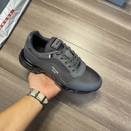 Men P*rada Top Sneaker （ annareps ） Free shipping