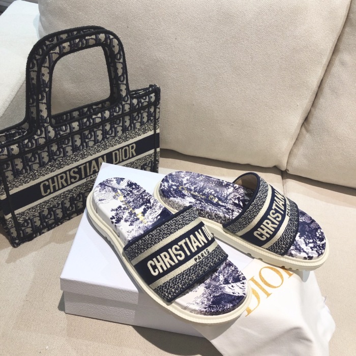 Annareps Great quality Women D*ior Top Sandals Free shipping