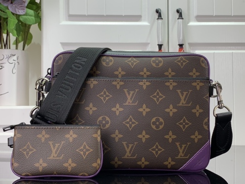 Annareps Great quality L*ouis V*uitton Bag Top Quality 25*18.5*7CM Free shipping
