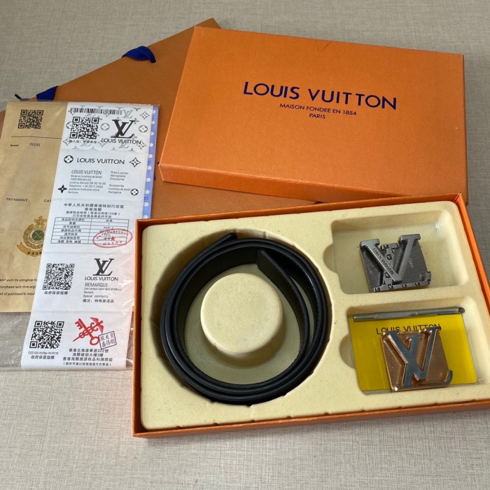 Annareps Great quality L*ouis V*uitton Belts Top Version Free shipping