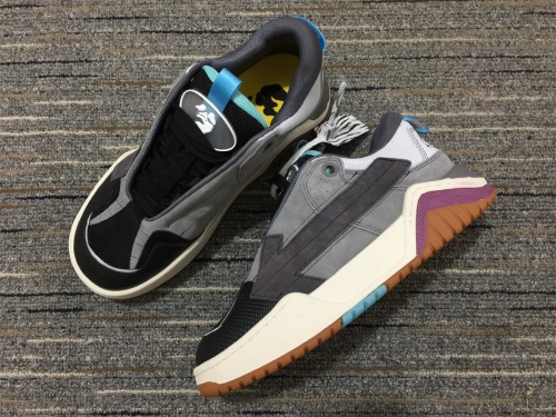 Annareps Great quality Men Women O*ff W*hite Top Sneaker Free shipping