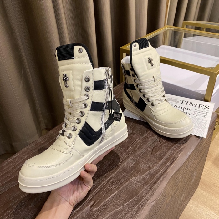 Annareps Great quality Men Women R*ick O*wens Top Sneaker Free shipping