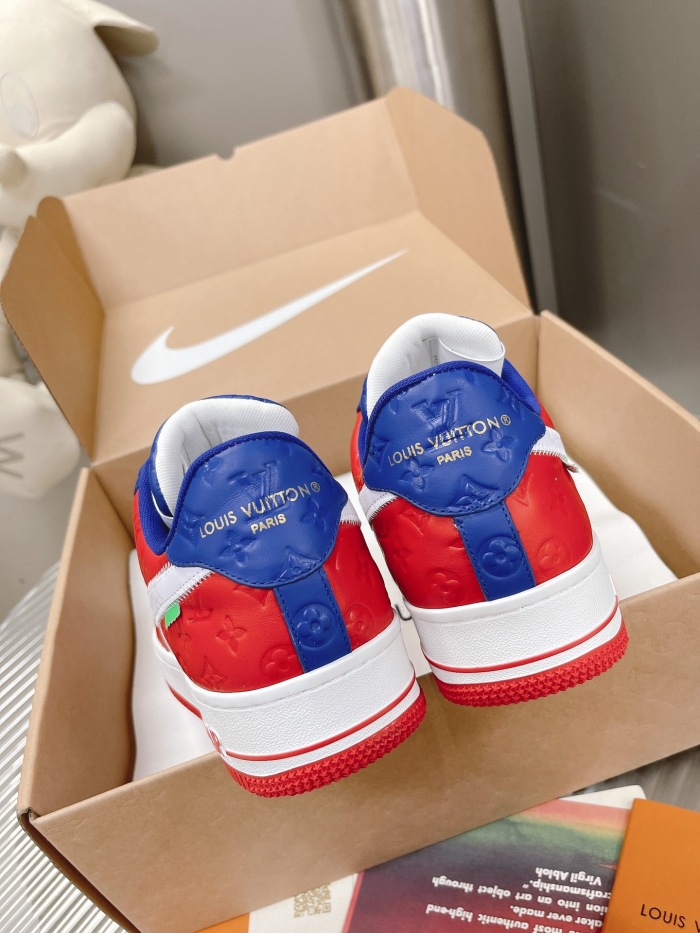 Free shipping from annareps Men L*ouis V*uitton x OFF-WHITE x Nike Top Sneakers Free shipping