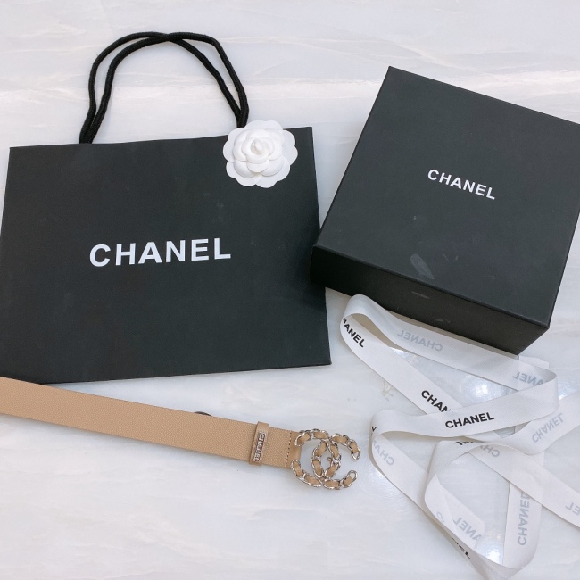 Annareps Great quality C*hanel Belts Top Quality 30MM Free shipping