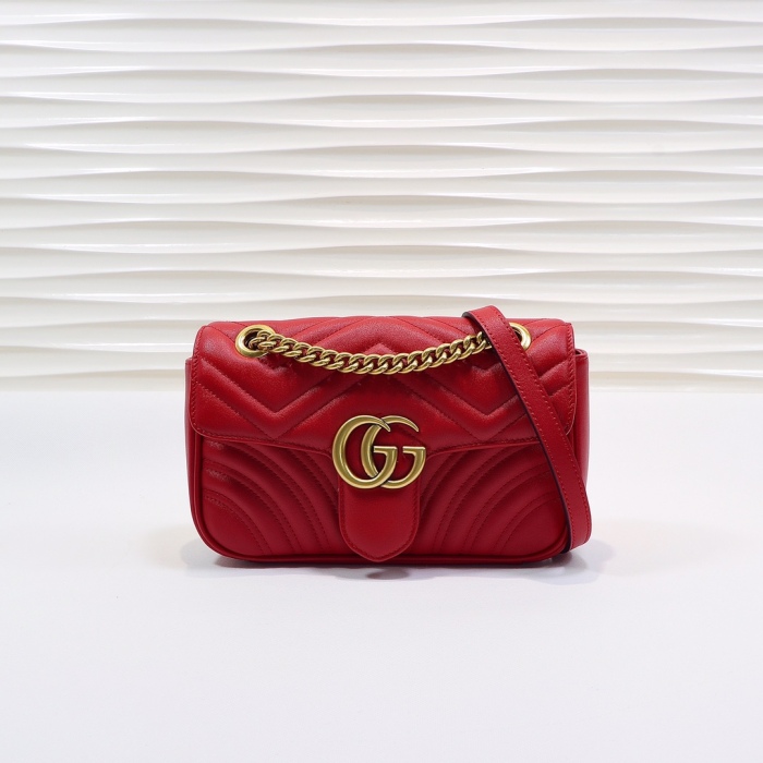 Annareps Great quality G*ucci Top Bag 23*14*6cm Free shipping