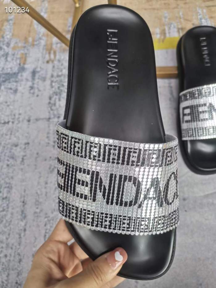 Men Women F*endi Top Sandals (annareps) Free shipping
