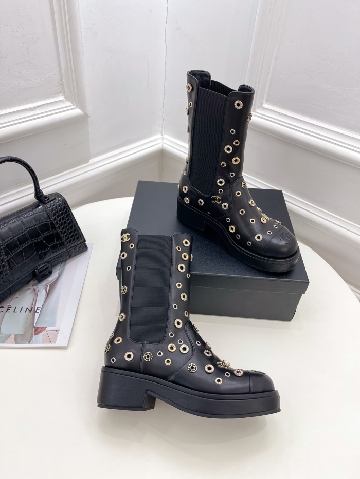 Women C*hanel Top Boots ( annareps) Free shipping