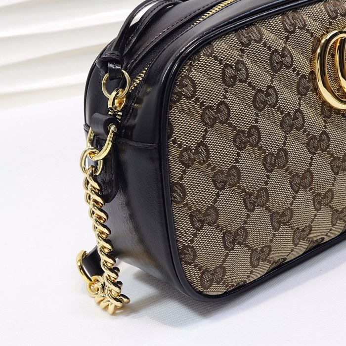 Annareps Great quality G*ucci Top Bag 24*13*7cm Free shipping