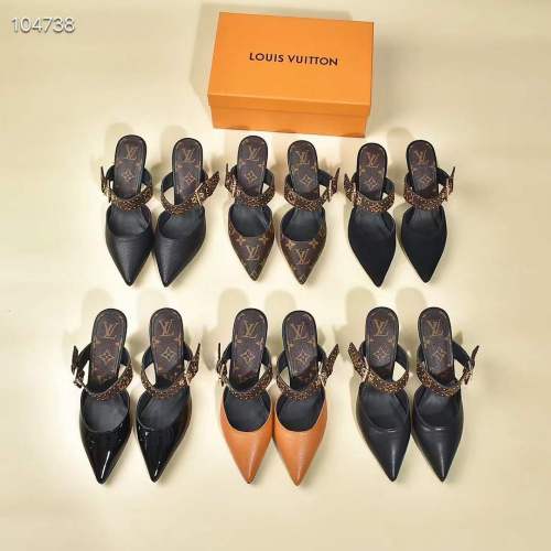 Annareps Great quality Women L*ouis V*uitton Top Slippers Free shipping
