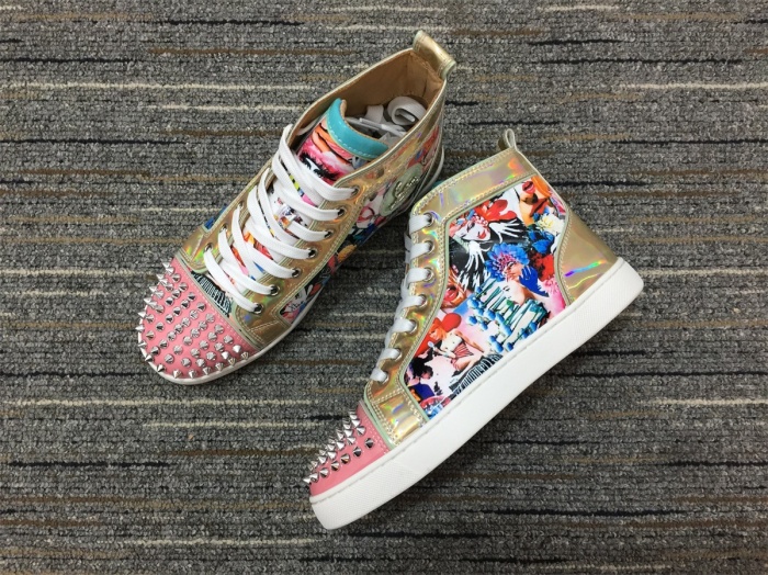 Annareps Great quality Men Women C*hristian L*ouboutin Top Sneaker Free shipping