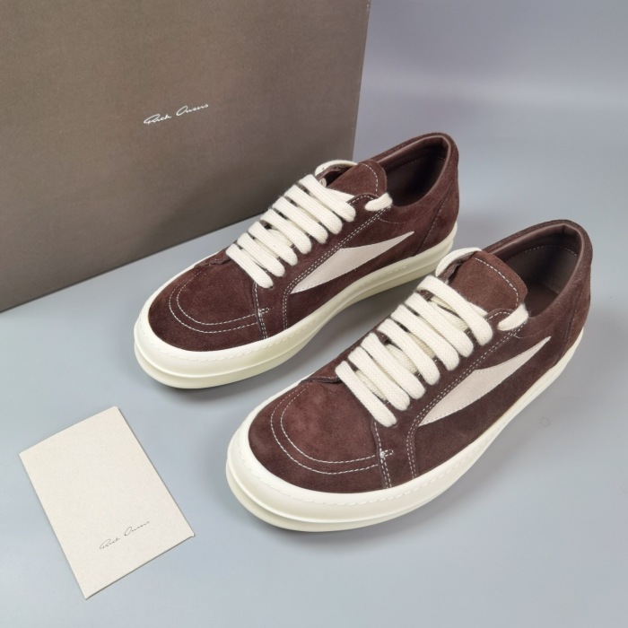 Men Women R*ick O*wens Top Sneaker (annareps) Free shipping