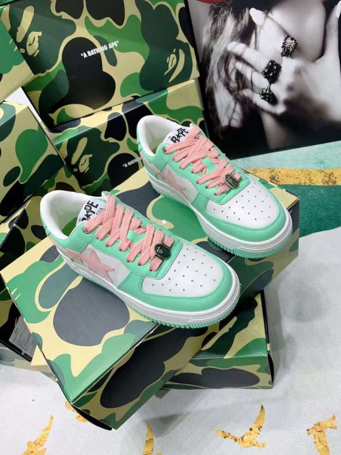 Men Women B*ape sta low Top Sneaker ( annareps) Free shipping