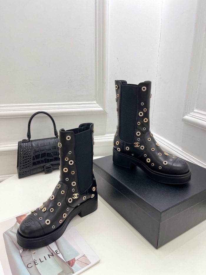 Women C*hanel Top Boots ( annareps) Free shipping
