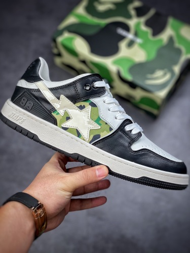 Annareps Great quality Men Women B*ape sk8 sta low Top Sneaker Free shipping