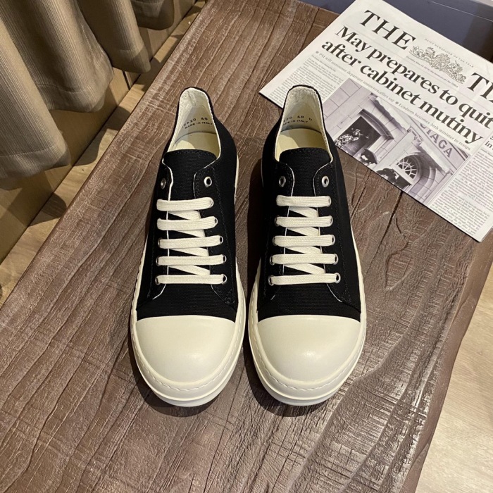 Annareps Great quality Men Women R*ick O*wens Top Sneaker Free shipping