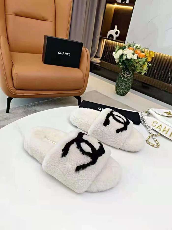 Annareps Great quality Women C*hanel Top Slippers Free shipping