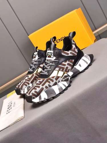 Annareps Great quality Men F*endi Top Sneaker Free shipping